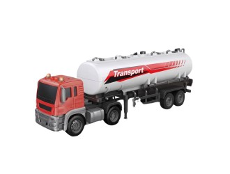 Camion cisterna cu frictiune, lumini si sunete JS204A, scara 1:16, 52.5 cm
