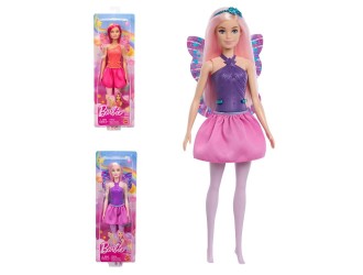 Papusa Barbie Dreamtopia Zana cu aripi si tiara, model aleator