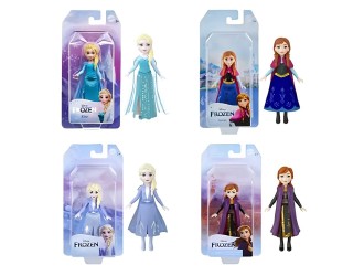 Mini papusa Disney Frozen Anna sau Elsa 9 cm diverse modele