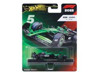 Masinuta de colectie Hot Wheels Formula 1 Sauber Gabriel Bortoleto 5 1:64