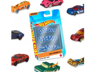 Set cadou 3 masinute Hot Wheels, model aleator