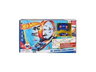 Set pista Hot Wheels Speed Challenge cu masinuta RC 1:64