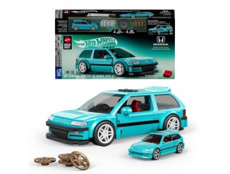 Конструктор Mattel Brick Shop Hot Wheels Honda Custom 90 Civic EF