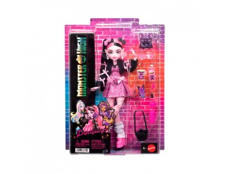 Papusa de colectie Monster High, Draculaura Mattel, cu accesorii