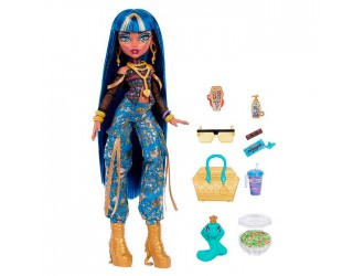 Papusa de colectie Monster High, Cleo De Nile Mattel,cu accesorii