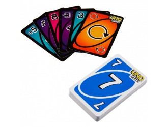 Joc de carti UNO Flip Mattel Games, 112 carti