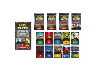 Joc de carti UNO Elite Formula 1 Starter Pack Mattel, 2025, Core Edition