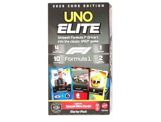 Joc de carti UNO Elite Formula 1 Starter Pack Mattel, 2025, Core Edition