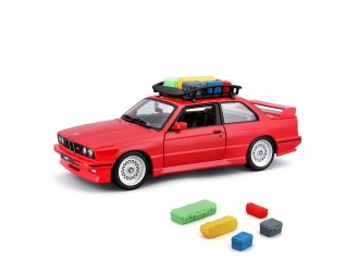 Macheta auto Bburago BMW M3 (1988) Eurotrek, scara 1:24