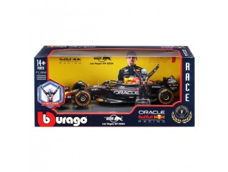 Macheta auto cu figurina – Oracle Red Bull Racing RB20 (2024), scara 1:24