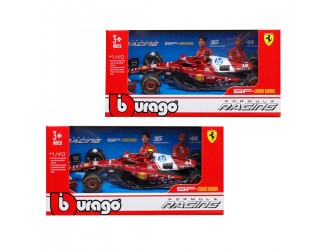 Macheta auto Bburago Ferrari Racing SF-25 (2025), scara 1:43, in asortiment, 1 buc.
