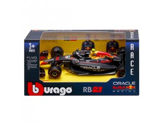 Macheta auto Bburago Red Bull Racing RB21 F1 (2025), scara 1:43,  in asortiment, 3+ ani