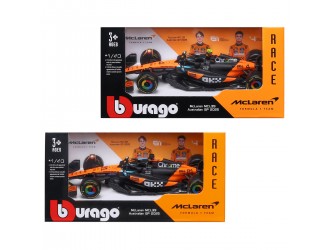 Macheta auto Bburago McLaren F1 MCL39 (2025), scara 1:43, in asortiment, 3+ ani