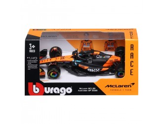 Macheta auto Bburago McLaren F1 MCL39 (2025), scara 1:43, in asortiment, 3+ ani