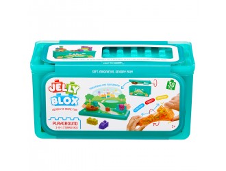 Constructor senzorial Jelly Blox in cutie 2 in 1: loc de joaca