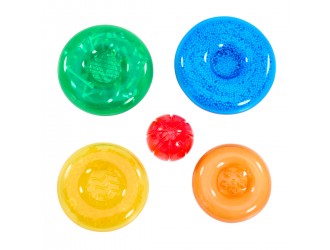 Constructor senzorial Jelly Blox seria lil jellies piramida culori