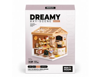 Constructor room box mini house seria interior brutarie (lumini)