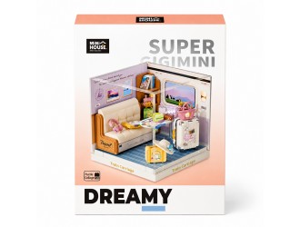 Constructor room box mini house seria interior mini compartiment tren