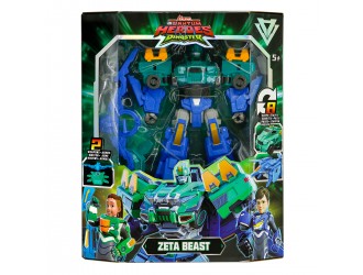 Set de joaca cu robot transformabil DINOSTER zeta bist (2 masini)