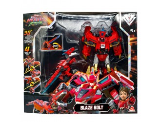 Set de joaca cu robot transformabil DINOSTER bleiz bolt (cu accesorii)