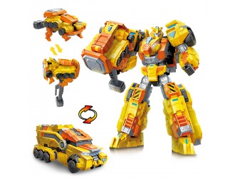Set de joaca cu robot transformabil DINOSTER ember straik (cu accesorii)
