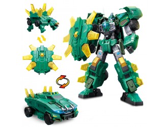 Set de joaca cu robot transformabil DINOSTER rambl bist (cu accesorii)