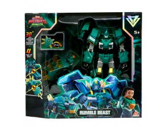 Set de joaca cu robot transformabil DINOSTER rambl bist (cu accesorii)