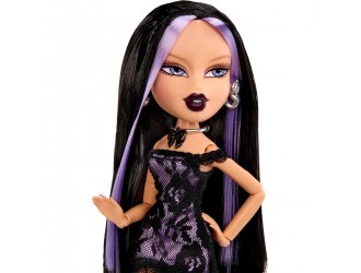 Papusa de colectie Bratz Stylin' Birthdayz Jade cu tricou si accesorii
