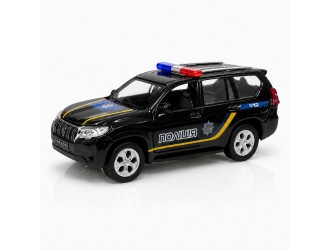 Macheta auto Toyota Prado Politie TechnoDrive 1:40, negru