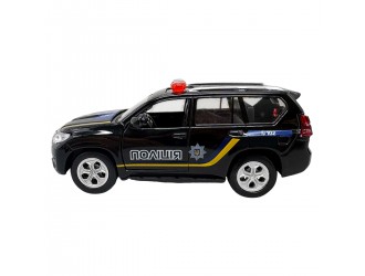 Macheta auto Toyota Prado Politie TechnoDrive 1:40, negru
