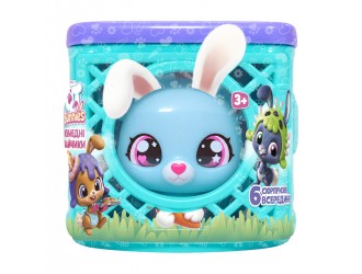 Набор для игры QT Bunnies Chomp Bunny, синий кролик с аксессуарами