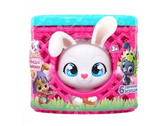 Набор для игры QT Bunnies Carson Bunny, белый кролик с аксессуарами