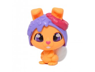 Игровой набор QT Bunnies Sprinkle Bunny, оранжевый кролик с аксессуарами
