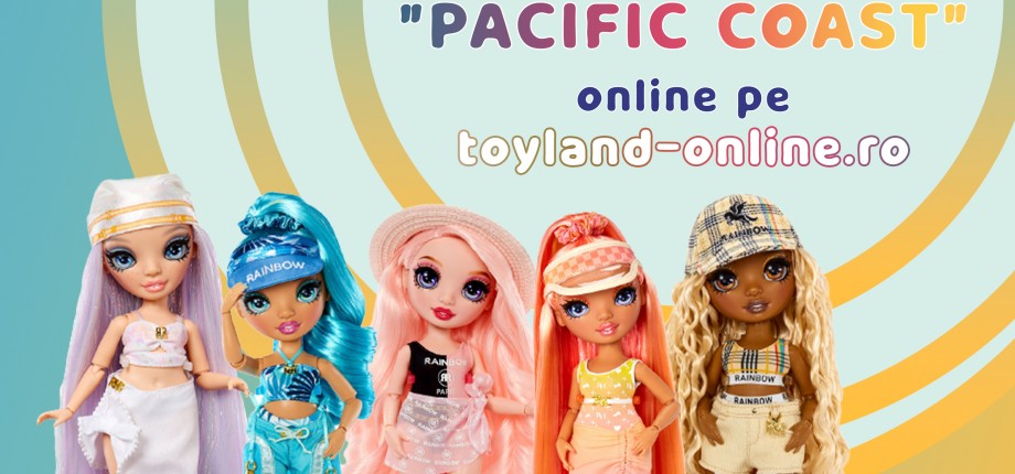 Rainbow High prezintă noua colecție Pacific Coast!