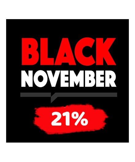 Месяц скидок Black November 21%